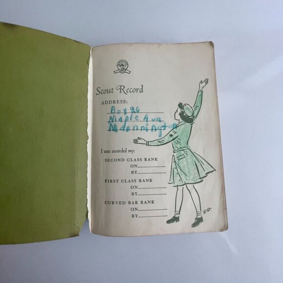 Vintage 1953 Girl Scout Handbook Intermediate Program Soft Cover Manual 1959 - Picture 4 of 6
